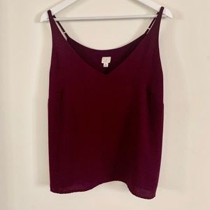 A New Day Dark Purple/Plum Cami Style Top XL